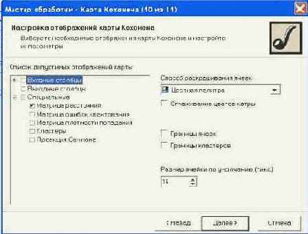 с картами Кохонена, сейчас представлено